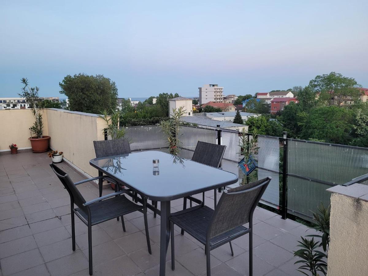 Cazare Eforie Nord, Plaja Acapulco, Garsoniere Four Studios, Bucatarie Comuna, Baie Proprie, Etaj 4, Fara Lift Εξωτερικό φωτογραφία